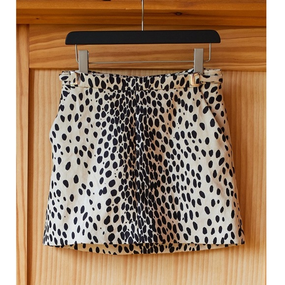 Emerson Fry Pull Tab Skirt- Leopard - Picture 2 of 2